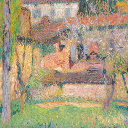 Labastide-Du-Vert Henri Martin hmt45 quadro stampato su tela