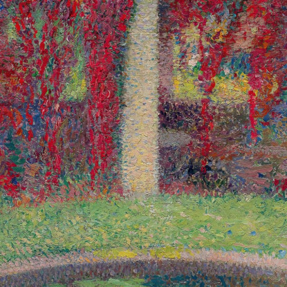 Il Bacino E Il Pergolato Henri Martin hmt47 quadro stampato su tela