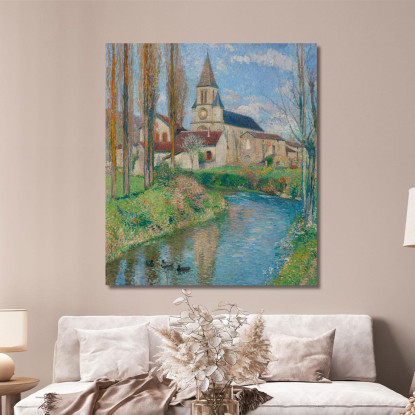 La Chiesa Di Labastide-Du-Vert Henri Martin hmt61 quadro stampato su tela