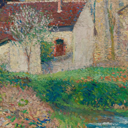 La Chiesa Di Labastide-Du-Vert Henri Martin hmt61 quadro stampato su tela