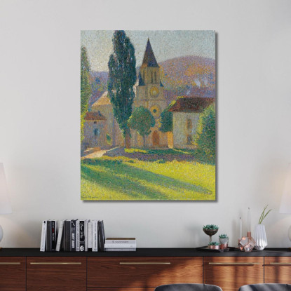 La Chiesa Di Labastide-Du-Vert Henri Martin hmt62 quadro stampato su tela