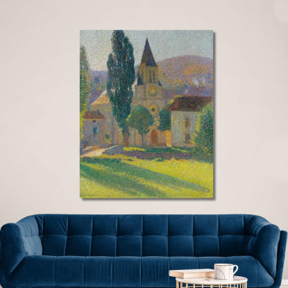 La Chiesa Di Labastide-Du-Vert Henri Martin hmt62 quadro stampato su tela