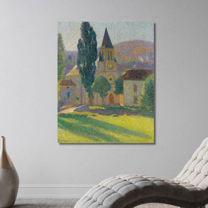 La Chiesa Di Labastide-Du-Vert Henri Martin hmt62 quadro stampato su tela