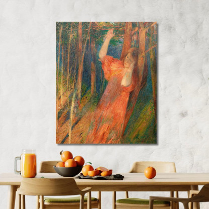Rêverie Autunnale Henri Martin hmt73 quadro stampato su tela