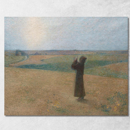 San Francesco D’Assisi Henri Martin hmt74 quadro stampato su tela