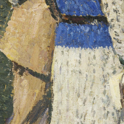 Una Coppia Che Cammina Lungo Il Bacino Del Lussemburgo Henri Martin hmt80 quadro stampato su tela