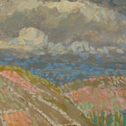 Studio Del Causse Del Lot Henri Martin hmt89 quadro stampato su tela