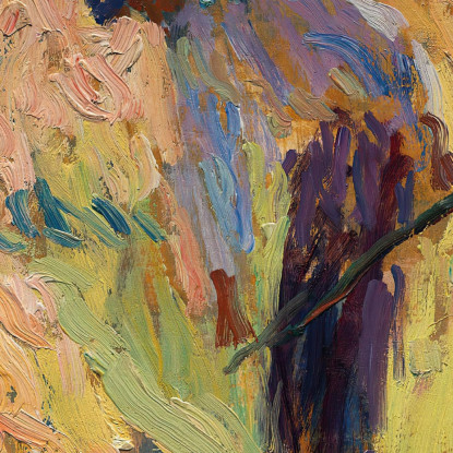 Studio Per La Moisson Henri Martin hmt91 quadro stampato su tela