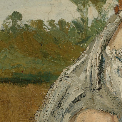 Una Nota Bianca James Abbott McNeill Whistler jam3 quadro stampato su tela