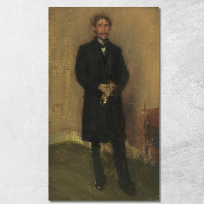 Alexander Arnold Hannay James Abbott McNeill Whistler jam4 quadro stampato su tela