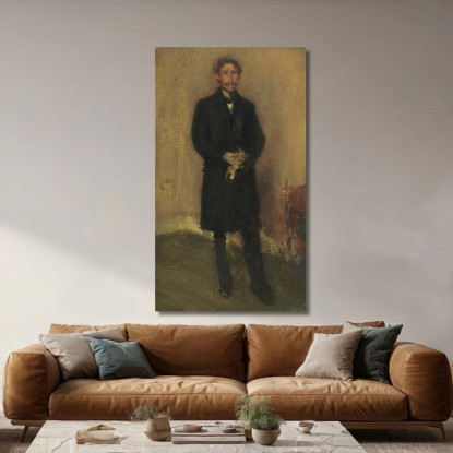 Alexander Arnold Hannay James Abbott McNeill Whistler jam4 quadro stampato su tela