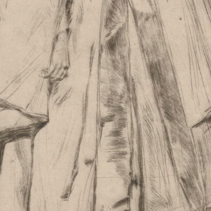 Annie Haden James Abbott McNeill Whistler jam10 quadro stampato su tela