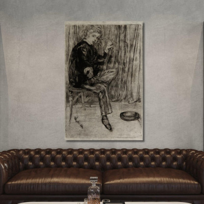 Arthur Haden 3 James Abbott McNeill Whistler jam19 quadro stampato su tela