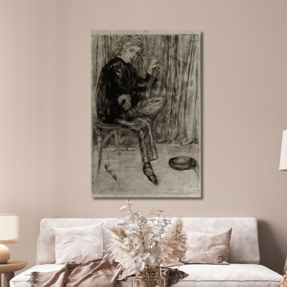 Arthur Haden 3 James Abbott McNeill Whistler jam19 quadro stampato su tela