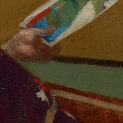 Capriccio In Viola E Oro - Il Paravento Dorato James Abbott McNeill Whistler jam28 quadro stampato su tela