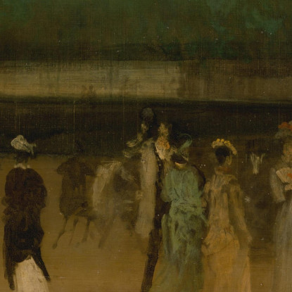 I Giardini Di Cremorne N. 2 James Abbott McNeill Whistler jam31 quadro stampato su tela