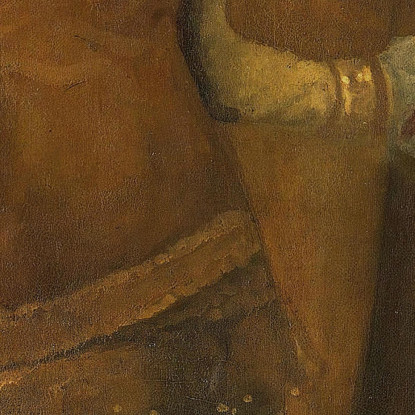 Armonia In Giallo E Oro - La Ragazza Dorata Connie Gilchrist James Abbott McNeill Whistler jam48 quadro stampato su tela