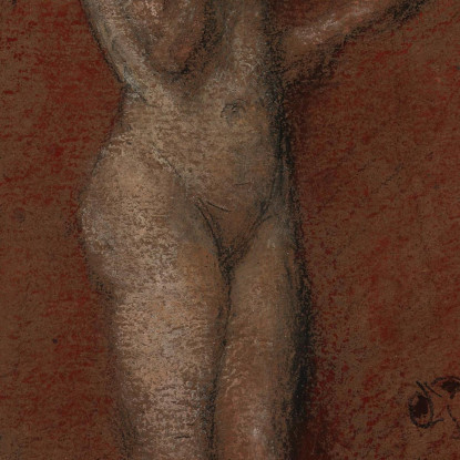 Piccolo Nudo James Abbott McNeill Whistler jam56 quadro stampato su tela