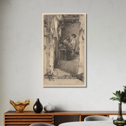 Piccoli Raccoglitori Di Stracci James Abbott McNeill Whistler jam57 quadro stampato su tela