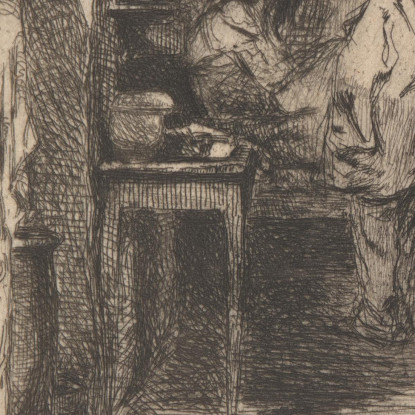 Piccoli Raccoglitori Di Stracci James Abbott McNeill Whistler jam57 quadro stampato su tela