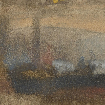 Ponte Di Londra James Abbott McNeill Whistler jam58 quadro stampato su tela