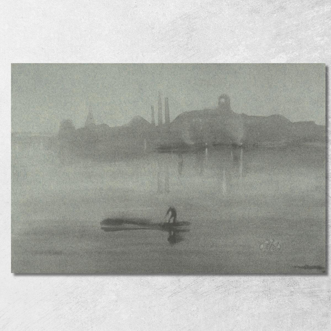 Notturno 3 James Abbott McNeill Whistler jam64 quadro stampato su tela