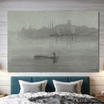Notturno 3 James Abbott McNeill Whistler jam64 quadro stampato su tela