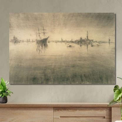 Notturno James Abbott McNeill Whistler jam68 quadro stampato su tela