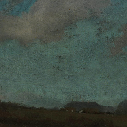 Nota In Blu E Opale Il Sole E La Nuvola James Abbott McNeill Whistler jam77 quadro stampato su tela