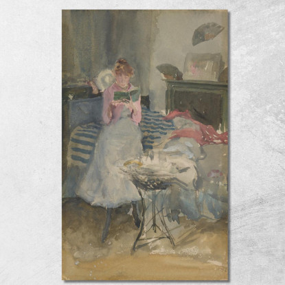 Nota Rosa Il Romanzo Breve James Abbott McNeill Whistler jam82 quadro stampato su tela