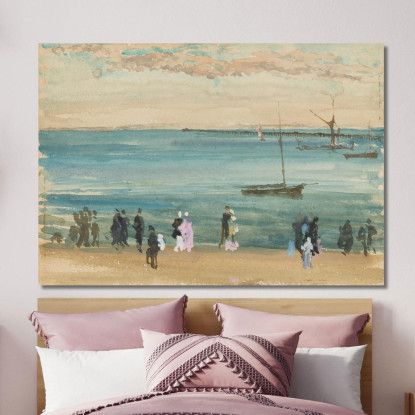 Molo Di Southend 2 James Abbott McNeill Whistler jam97 quadro stampato su tela