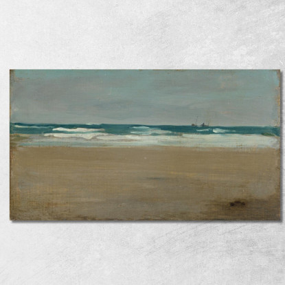 Il Mare In Tempesta James Abbott McNeill Whistler jam111 quadro stampato su tela