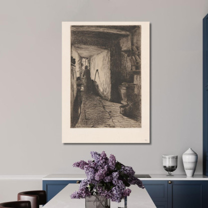 La Cucina 2 James Abbott McNeill Whistler jam122 quadro stampato su tela
