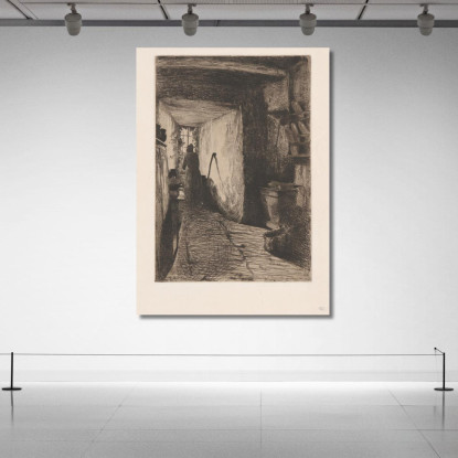 La Cucina 2 James Abbott McNeill Whistler jam122 quadro stampato su tela