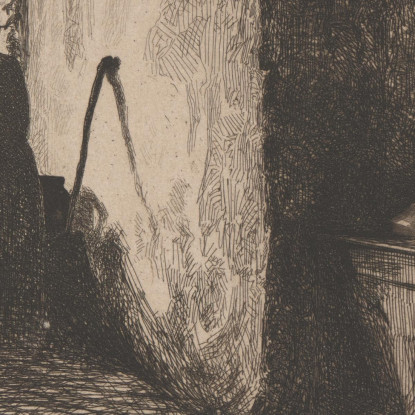 La Cucina 2 James Abbott McNeill Whistler jam122 quadro stampato su tela