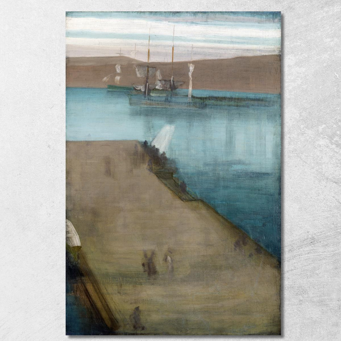 Porto Di Valparaíso James Abbott McNeill Whistler jam144 quadro stampato su tela