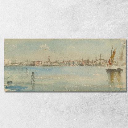 Porto Di Venezia James Abbott McNeill Whistler jam148 quadro stampato su tela