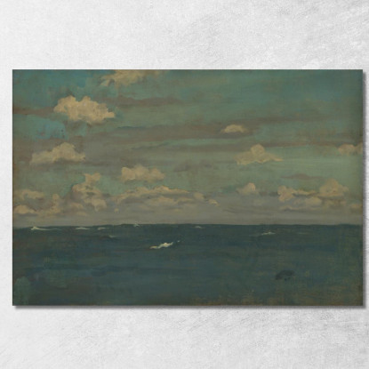 Viola E Argento: Il Mare Profondo James Abbott McNeill Whistler jam152 quadro stampato su tela