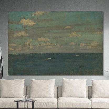 Viola E Argento: Il Mare Profondo James Abbott McNeill Whistler jam152 quadro stampato su tela