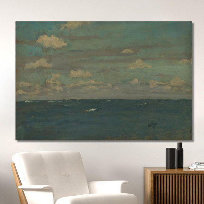 Viola E Argento: Il Mare Profondo James Abbott McNeill Whistler jam152 quadro stampato su tela