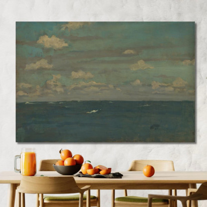 Viola E Argento: Il Mare Profondo James Abbott McNeill Whistler jam152 quadro stampato su tela