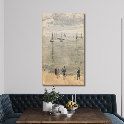 Viola: Il Ritorno Dei Pescherecci James Abbott McNeill Whistler jam153 quadro stampato su tela