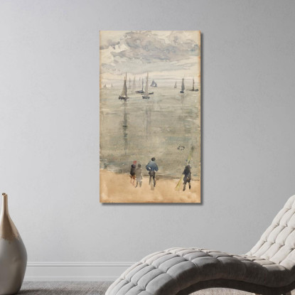 Viola: Il Ritorno Dei Pescherecci James Abbott McNeill Whistler jam153 quadro stampato su tela