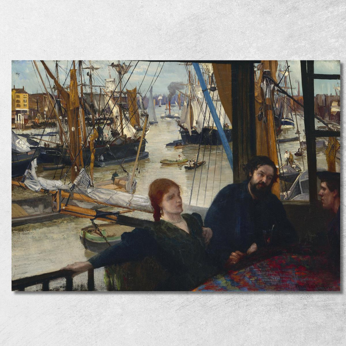 Wapping James Abbott McNeill Whistler jam154 quadro stampato su tela