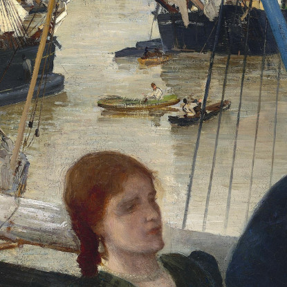 Wapping James Abbott McNeill Whistler jam154 quadro stampato su tela