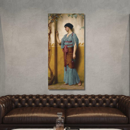 Il Luogo Dell'Udienza John William Godward jwg87 quadro stampato su tela