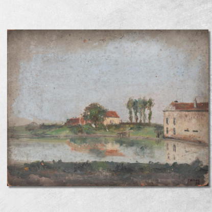 Il Giardino Del Caffè Tivoli A Ostenda James Ensor jen96 quadro stampato su tela