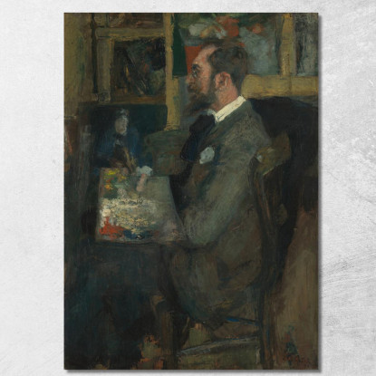 Theo Hannon James Ensor jen113 quadro stampato su tela