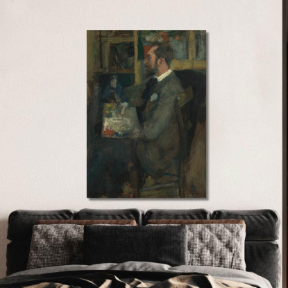 Theo Hannon James Ensor jen113 quadro stampato su tela