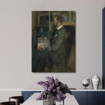 Theo Hannon James Ensor jen113 quadro stampato su tela